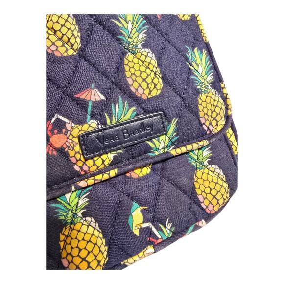 Vera Bradley Mini Hipster Crossbody in Toucan Party Bird Pineapple Paradise - Picture 8 of 8